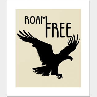 Roam Free | Flying Eagle Posters and Art